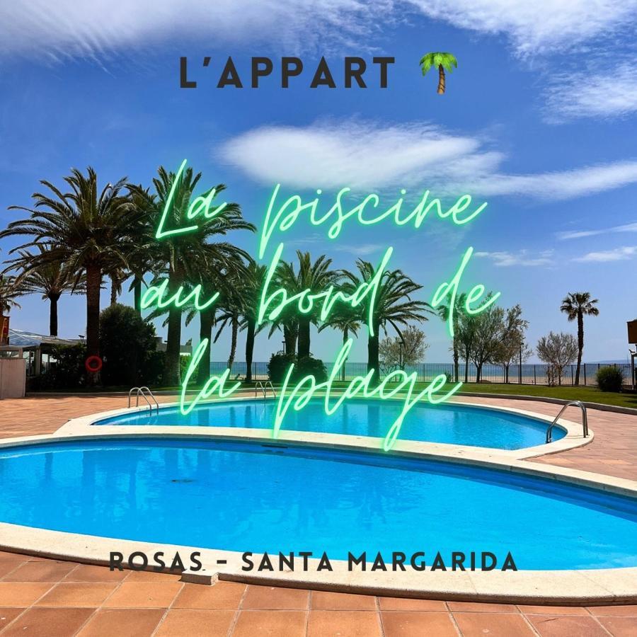L'Appart-Rosas Boheme Chic, Au Bord De La Mer Eksteriør billede