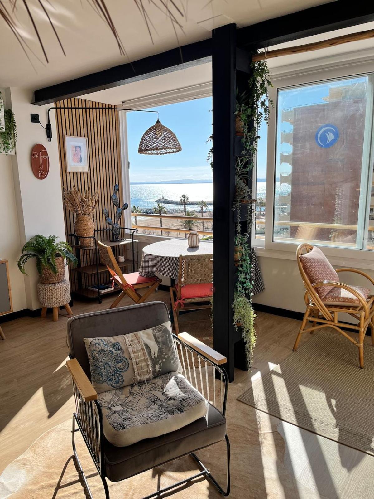 L'Appart-Rosas Boheme Chic, Au Bord De La Mer Eksteriør billede