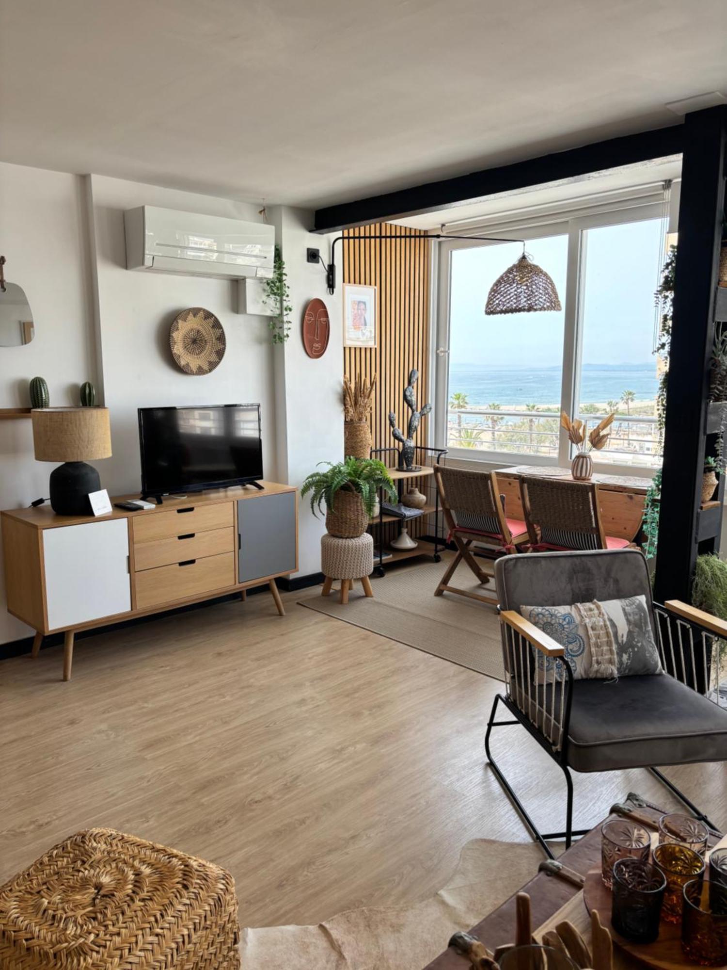 L'Appart-Rosas Boheme Chic, Au Bord De La Mer Eksteriør billede