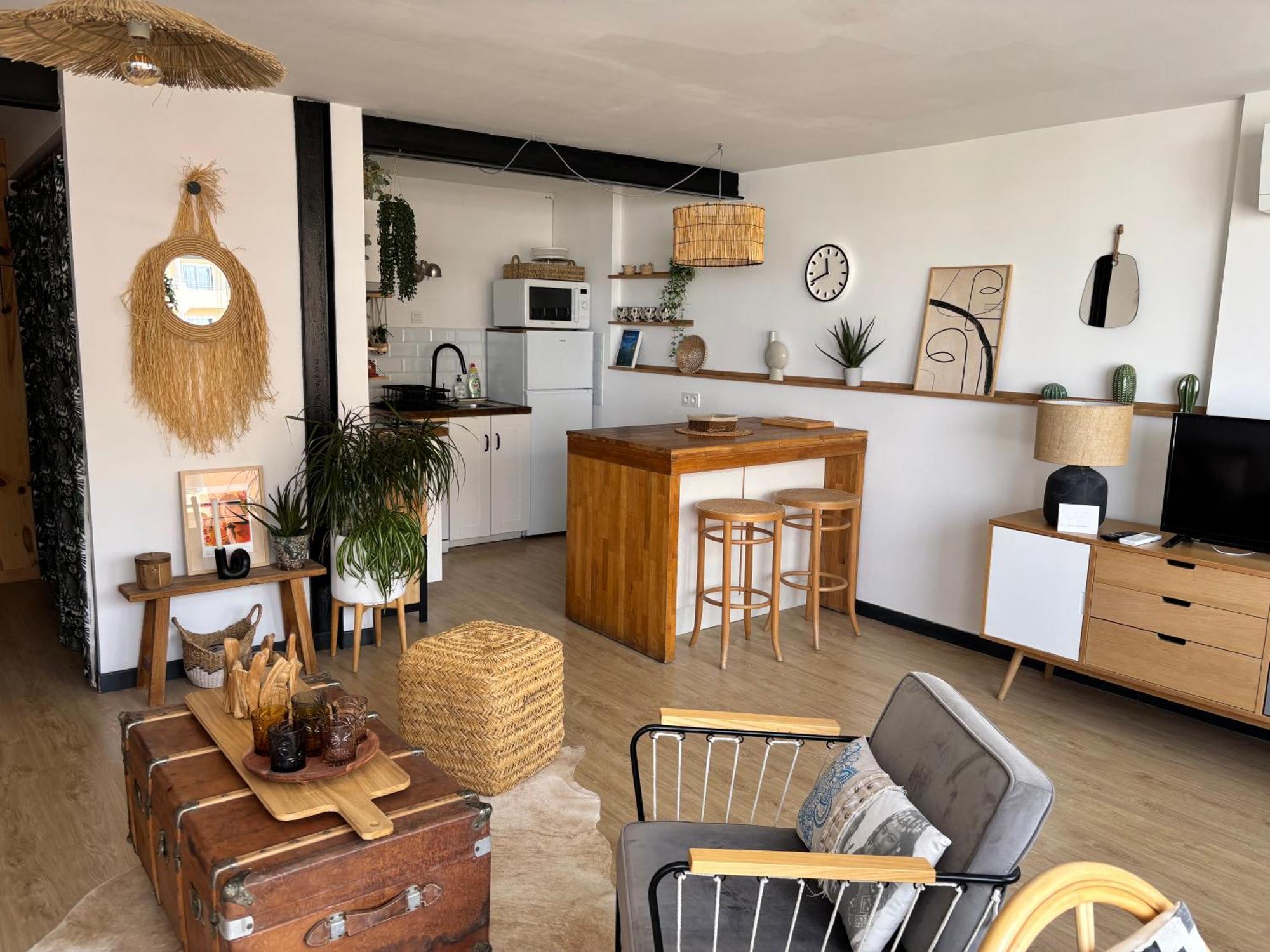L'Appart-Rosas Boheme Chic, Au Bord De La Mer Eksteriør billede